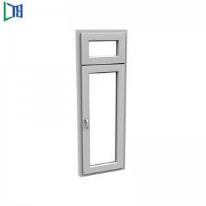 Flügelfenster aus Aluminium Pendelfenster mit pulverbeschichteter Einfachverglasung
