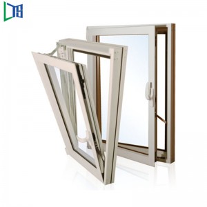 Neue Art Foshan-Hersteller fertigte Aluminiumkipp- und Drehfenster-thermische Bruch-Wärmeisolierungs-Aluminiumfenster schalldicht besonders an